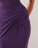 ASOS DESIGN ASOS DESIGN ruched waist slinky maxi dress in purple - 3