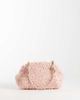 ASOS DESIGN ASOS DESIGN ruffle clutch bag in pink - 4