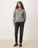 ASOS DESIGN ASOS DESIGN ruffle curved hem sweater in gray - 2