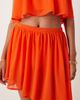 ASOS DESIGN ASOS DESIGN ruffle mini skirt with asymmetric hem in orange - part of a set - 3