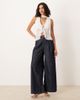 ASOS DESIGN ASOS DESIGN ruffle vest with scarf in ivory-White - 2