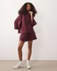 ASOS DESIGN ASOS DESIGN runner shorts in burgundy-Navy - 1
