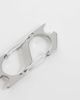 ASOS DESIGN ASOS DESIGN s-shape carabiner clip in silver - 2