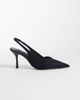 ASOS DESIGN ASOS DESIGN Sabrina slingback stiletto heels in black - 1