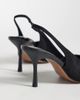ASOS DESIGN ASOS DESIGN Sabrina slingback stiletto heels in black - 4