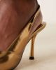 ASOS DESIGN ASOS DESIGN Sabrina slingback stiletto heels in bronze-Brown - 3
