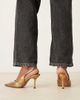 ASOS DESIGN ASOS DESIGN Sabrina slingback stiletto heels in bronze-Brown - 4