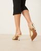 ASOS DESIGN ASOS DESIGN Sabrina slingback stiletto heels in gold - 2