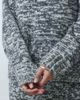 ASOS DESIGN ASOS DESIGN salt and pepper stitch sweater set in mono-Black - 2