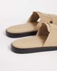 ASOS DESIGN ASOS DESIGN sandal slides in stone-Neutral - 3