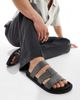 ASOS DESIGN ASOS DESIGN sandals in gray faux suede - 1