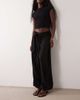 ASOS DESIGN ASOS DESIGN sarong-tie balloon pants in black - 2