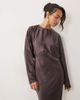 ASOS DESIGN ASOS DESIGN satin batwing maxi dress in brown-Green - 2