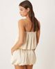 ASOS DESIGN ASOS DESIGN satin bloomer pajama shorts in ivory-White - 3