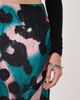 ASOS DESIGN ASOS DESIGN satin fishtail maxi skirt in neo animal print-Multi - 4