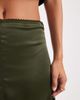 ASOS DESIGN ASOS DESIGN satin maxi skirt in green - part of a set-Brown - 2
