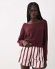 ASOS DESIGN ASOS DESIGN satin pull on short set in stripe-MULTI - 1