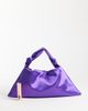 ASOS DESIGN ASOS DESIGN satin small shoulder bag in purple - 2