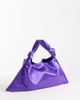 ASOS DESIGN ASOS DESIGN satin small shoulder bag in purple - 4