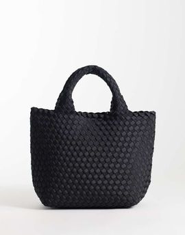 ASOS DESIGN ASOS DESIGN satin weave mini tote bag in black