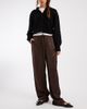 ASOS DESIGN ASOS DESIGN satin wide leg pull on pants in chocolate-Brown - 1