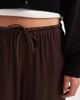 ASOS DESIGN ASOS DESIGN satin wide leg pull on pants in chocolate-Brown - 4