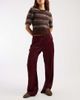 ASOS DESIGN ASOS DESIGN satin wide leg pull on pants in plum-Purple - 1