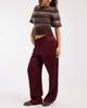 ASOS DESIGN ASOS DESIGN satin wide leg pull on pants in plum-Purple - 2