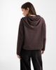 ASOS DESIGN ASOS DESIGN scarf detail supersoft long sleeve top in brown - 4