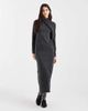 ASOS DESIGN ASOS DESIGN scarf maxi dress in charcoal-Gray - 1