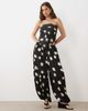 ASOS DESIGN ASOS DESIGN scarf top in blur polka dot print-Multi - 2