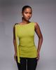 ASOS DESIGN ASOS DESIGN scarf top with hardware trim in green-Black - 1