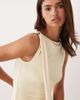 ASOS DESIGN ASOS DESIGN scarf top with hardware trim in yellow-White - 1