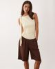 ASOS DESIGN ASOS DESIGN scarf top with hardware trim in yellow-White - 2