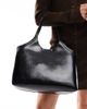 ASOS DESIGN ASOS DESIGN scoop arm tote bag in black - 1