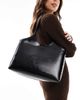 ASOS DESIGN ASOS DESIGN scoop arm tote bag in black - 2