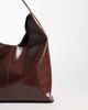 ASOS DESIGN ASOS DESIGN scoop bonded tote bag in chocolate-Brown - 2