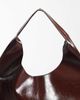 ASOS DESIGN ASOS DESIGN scoop bonded tote bag in chocolate-Brown - 4