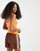 ASOS DESIGN ASOS DESIGN scoop neck cami with elastic straps in orange - 4