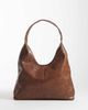 ASOS DESIGN ASOS DESIGN scoop tote bag in chocolate weave-Brown - 1