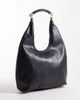 ASOS DESIGN ASOS DESIGN scoop tote bag with hardware handle in black - 1