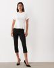 ASOS DESIGN ASOS DESIGN sculpting longline capri pants in black - 1