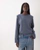 ASOS DESIGN ASOS DESIGN seam detail long sleeve t-shirt in washed gray - 1