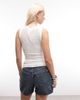ASOS DESIGN ASOS DESIGN seamless open-knit floral sweater vest in white - 3