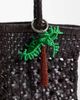 ASOS DESIGN ASOS DESIGN seed bead palm tree bag charm in multi - 2