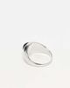 ASOS DESIGN ASOS DESIGN semi-precious black agate stone signet ring in silver - 3