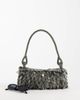 ASOS DESIGN ASOS DESIGN sequin & bead shoulder bag in gunmetal silver - 2