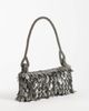 ASOS DESIGN ASOS DESIGN sequin & bead shoulder bag in gunmetal silver - 4