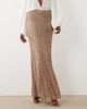 ASOS DESIGN ASOS DESIGN sequin maxi skirt in gold - 2
