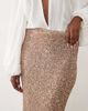 ASOS DESIGN ASOS DESIGN sequin maxi skirt in gold - 3